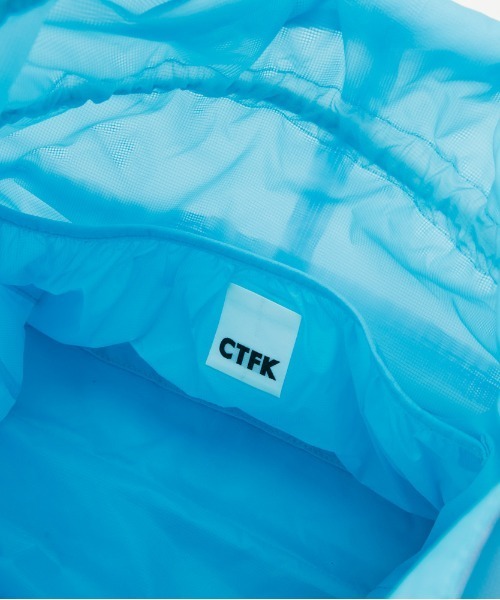 CONTROL FREAK / CTFK(コントロールフリーク)の「CONTROL FREAK / CTFK(コントロールフリーク/シーティーエフケー)メッシュパッチbigトートバッグ(トートバッグ・レディース・アイボリー/レッド/ブルー/ブラック・FREE)」の16枚目の写真