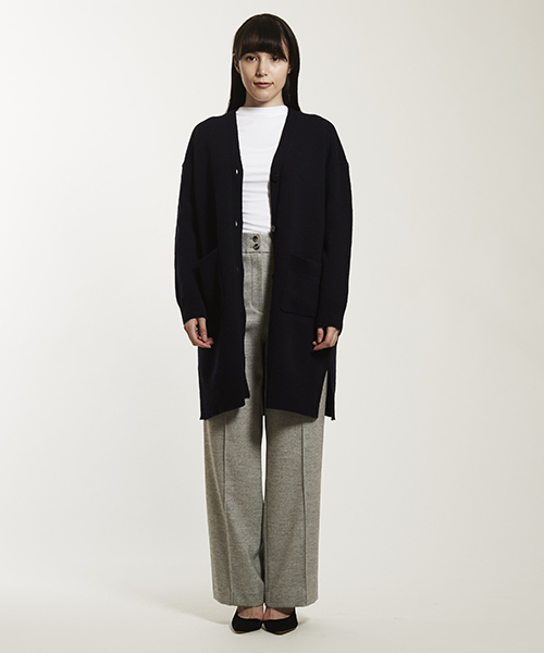 【美品】エストネーション　ロングカーディガン　ESTNATION ESTNATION / カシミアタッチ ロングカーディガン｜ESTNATION ONLINE