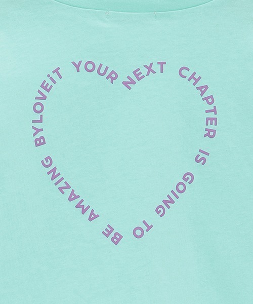 by LOVEiT（バイラビット）の「【WEB限定】肩あき長袖Tシャツ（Tシャツ/カットソー・キッズ・サックスブルー/ブラック/オフホワイト/ピンク・120cm/130cm/140cm/150cm/160cm）」の6枚目の写真