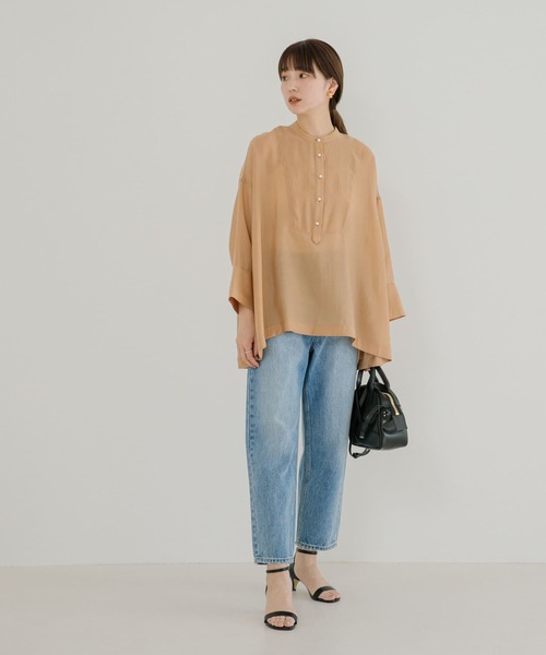 TONAL 新品スティックパールドルマンブラウス URBAN RESEARCH（アーバンリサーチ）の「パール釦フロントデザイン