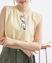 ROPE' PICNIC（ロペピクニック）の「タックスリーブニットプルオーバー/UVカット・洗濯機OK・冷感（ニット/セーター・レディース）」