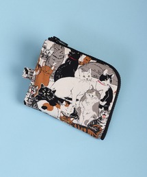WESTSEA（ウエストシー）の「日本製 猫いっぱい ミニ 財布（財布）」