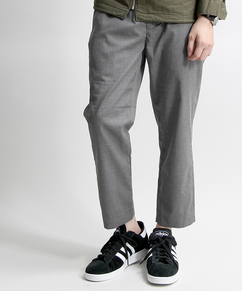 WEGO（ウィゴー）の「WEGO/テーパードイージースラックス（スラックス・メンズ・グレー/ブラック/ネイビー・MEDIUM/LARGE）」の2枚目の写真