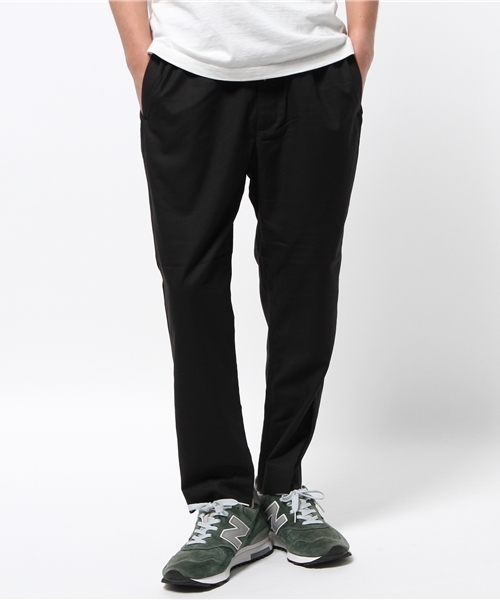 WEGO（ウィゴー）の「WEGO/テーパードイージースラックス（スラックス・メンズ・グレー/ブラック/ネイビー・MEDIUM/LARGE）」の4枚目の写真