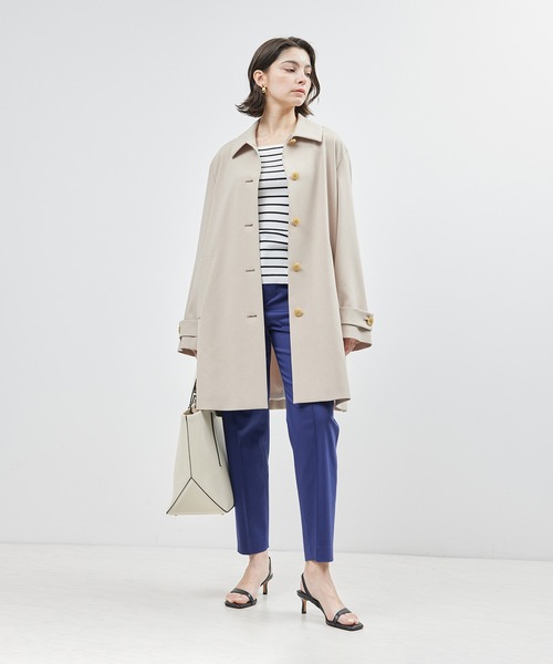 ROPE'（ロペ）の「シャンブレーストレッチピンタックパンツ（その他パンツ・レディース・ライトグレー/ブルー/ブラック・36/38）」の7枚目の写真