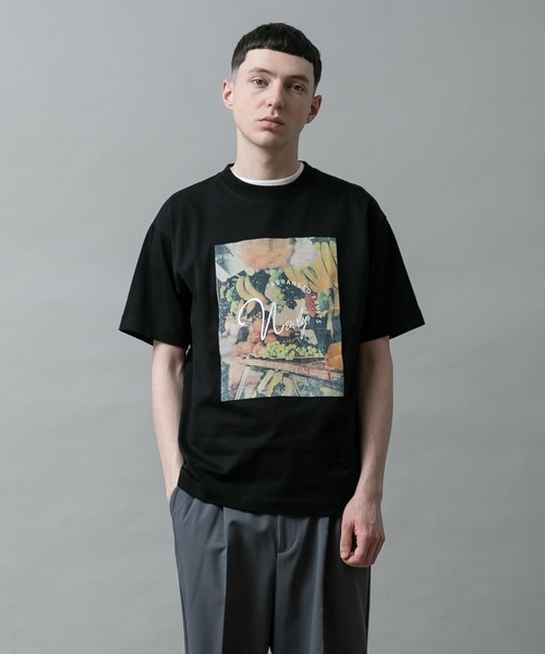 MSGM クラフィックフリントTシャツ 2940MM202207598 99 セール】レギュラーフィットプリントTシャツ(Fruits)（Tシャツ