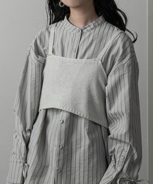 lawgy | lame knit bustier / ラメニットビスチェ(ベスト)