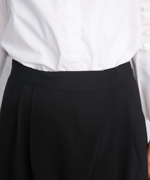 COCO WALK（ココウォーク）の「C+H:Wrap Wide Pants/ラップワイドパンツ（その他パンツ・レディース・オフホワイト/ブラック・1/2）」の5枚目の写真