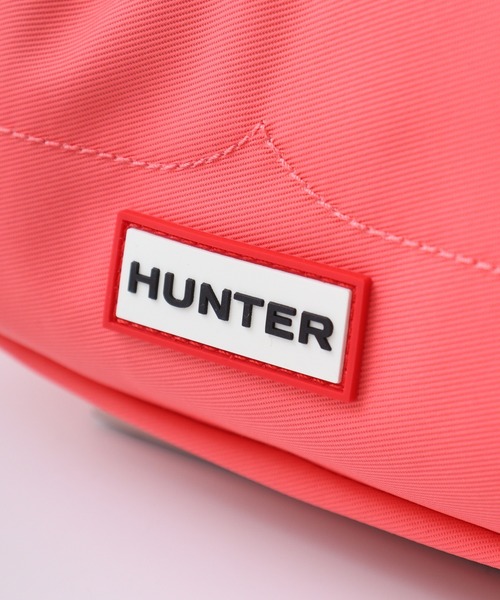 HUNTER（ハンター）の「HUNTER ナイロン ミニ ホーボー（ショルダーバッグ・レディース・オフホワイト/ブラック/オレンジ/グリーン・FREE）」の14枚目の写真