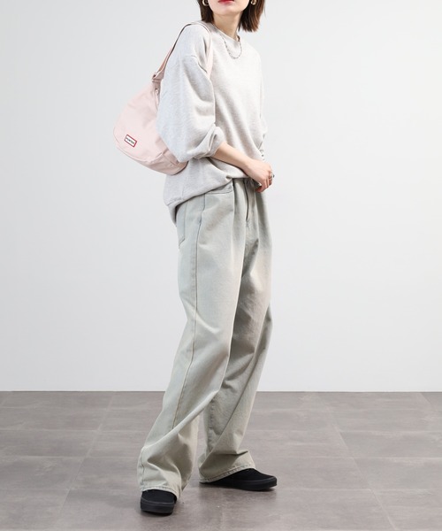 HUNTER（ハンター）の「HUNTER ナイロン ミニ ホーボー（ショルダーバッグ・レディース・オフホワイト/ブラック/オレンジ/グリーン/ピンク/ミント・FREE）」の18枚目の写真