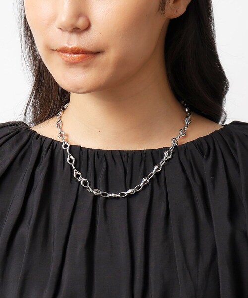 OPAQUE.CLIP（オペークドットクリップ）の「◆チェーンネックレス（ネックレス・レディース・ゴールド/シルバー・00）」の3枚目の写真