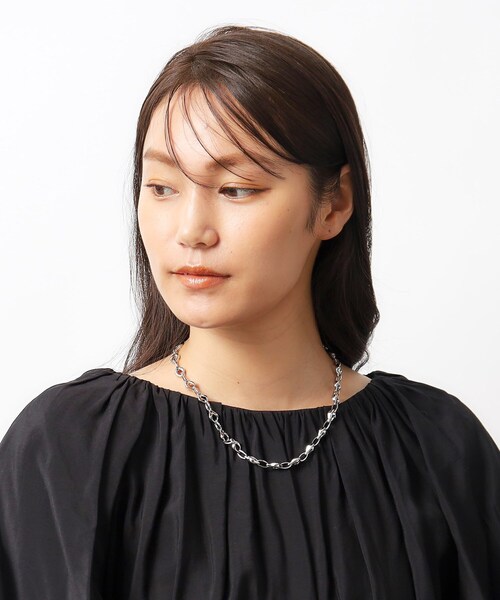 OPAQUE.CLIP（オペークドットクリップ）の「◆チェーンネックレス（ネックレス・レディース・ゴールド/シルバー・00）」の4枚目の写真