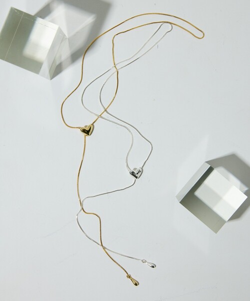 Firsthand（ファーストハンド）の「Firsthand/ファーストハンド HEART POINT NECKLACE / ハートポイントネックレス / チョーカー / ロングネックレス（ネックレス・レディース・ゴールド/シルバー・FREE）」の13枚目の写真