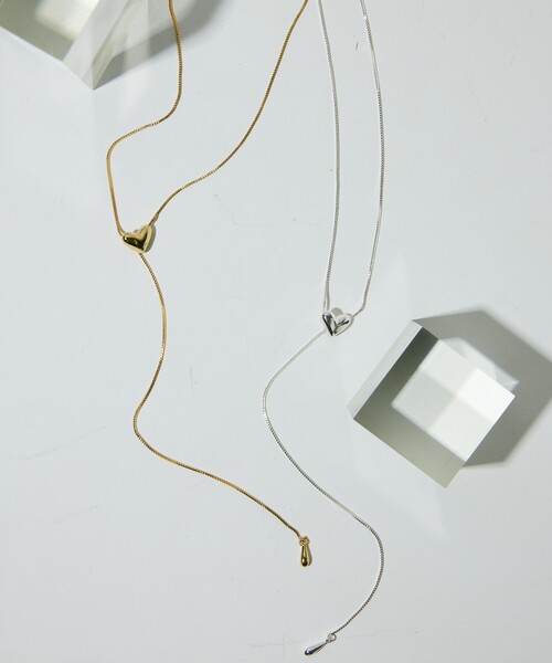 Firsthand（ファーストハンド）の「Firsthand/ファーストハンド HEART POINT NECKLACE / ハートポイントネックレス / チョーカー / ロングネックレス（ネックレス・レディース・ゴールド/シルバー・FREE）」の8枚目の写真