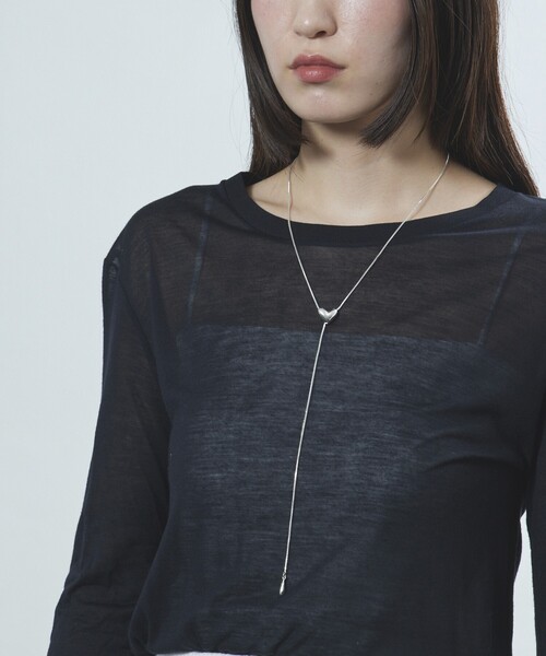 Firsthand（ファーストハンド）の「Firsthand/ファーストハンド HEART POINT NECKLACE / ハートポイントネックレス / チョーカー / ロングネックレス（ネックレス・レディース・ゴールド/シルバー・FREE）」の3枚目の写真