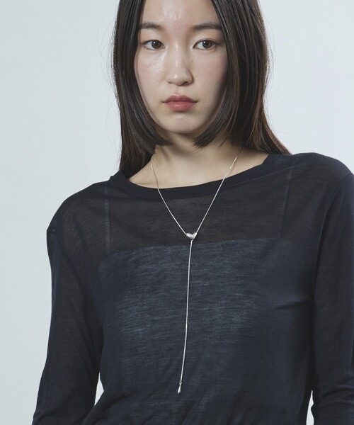 Firsthand（ファーストハンド）の「Firsthand/ファーストハンド HEART POINT NECKLACE / ハートポイントネックレス / チョーカー / ロングネックレス（ネックレス・レディース・ゴールド/シルバー・FREE）」の4枚目の写真