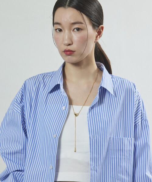 Firsthand（ファーストハンド）の「Firsthand/ファーストハンド HEART POINT NECKLACE / ハートポイントネックレス / チョーカー / ロングネックレス（ネックレス・レディース・ゴールド/シルバー・FREE）」の7枚目の写真