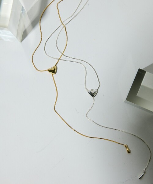 Firsthand（ファーストハンド）の「Firsthand/ファーストハンド HEART POINT NECKLACE / ハートポイントネックレス / チョーカー / ロングネックレス（ネックレス・レディース・ゴールド/シルバー・FREE）」の14枚目の写真