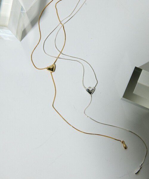 Firsthand（ファーストハンド）の「Firsthand/ファーストハンド HEART POINT NECKLACE / ハートポイントネックレス / チョーカー / ロングネックレス（ネックレス・レディース・ゴールド/シルバー・FREE）」の16枚目の写真