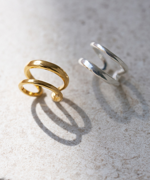 collex(コレックス)の「ダブルラインピンキーリング(リング・レディース・ゴールド/シルバー・フリー)」の11枚目の写真