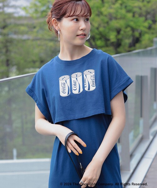 Ray BEAMS(レイビームス)の「GOOD ROCK SPEED × Ray BEAMS / 別注 COLA ワンピース(ワンピース・レディース・ブラック/ネイビー・ONE SIZE)」の20枚目の写真