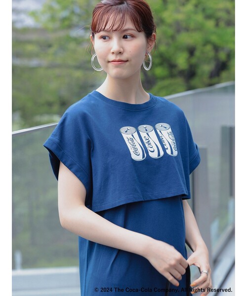 Ray BEAMS(レイビームス)の「GOOD ROCK SPEED × Ray BEAMS / 別注 COLA ワンピース(ワンピース・レディース・ブラック/ネイビー・ONE SIZE)」の22枚目の写真