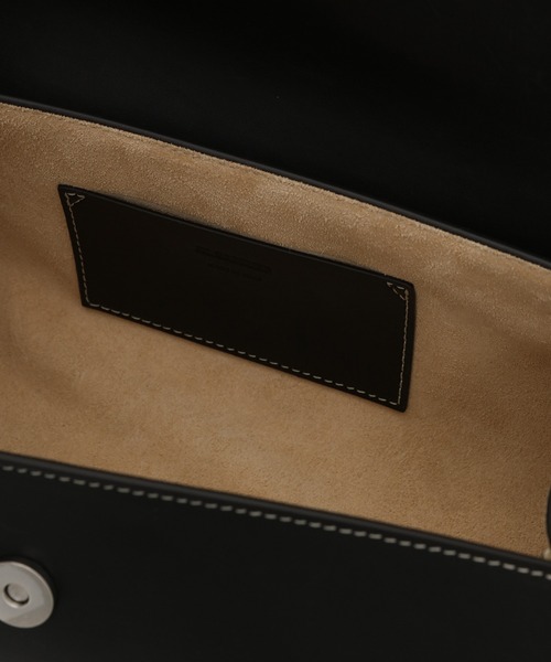 JIL SANDER(ジルサンダー)の「CANNOLO GRANDE(ショルダーバッグ・メンズ・ブラック・UNI)」の4枚目の写真