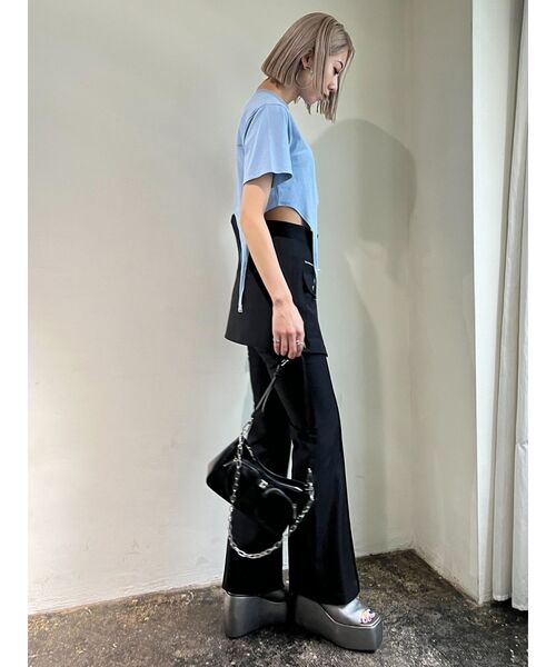 EMODA（エモダ）の「アウトポケットショルダーバッグ（ショルダーバッグ・レディース・ホワイト/ブラック/ピンク・FREE）」の22枚目の写真