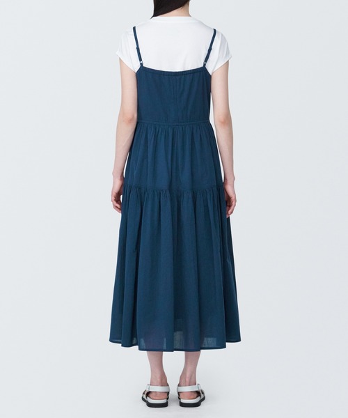 セール】婦人 強撚ボイル キャミソールワンピース（ワンピース）｜無印