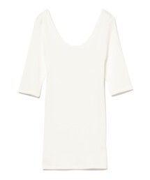【8/6値下げ】丸胴 テレコ Tシャツ