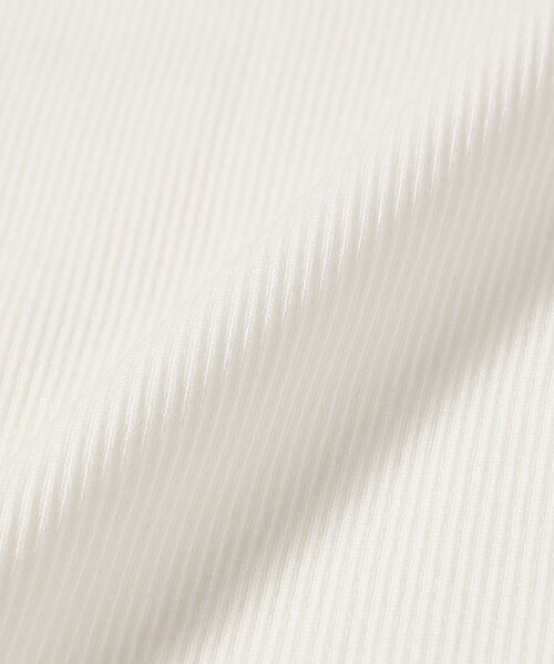 Demi-Luxe BEAMS（デミルクス ビームス）の「丸胴 テレコ Tシャツ（Tシャツ/カットソー・レディース・ブラック/レッド系その他6/ベージュ/ホワイト/ホワイト系その他2・ONE SIZE）」の18枚目の写真