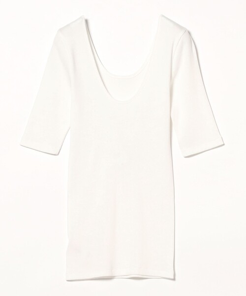 丸胴 テレコ Tシャツ（Tシャツ/カットソー）｜Demi-Luxe BEAMS