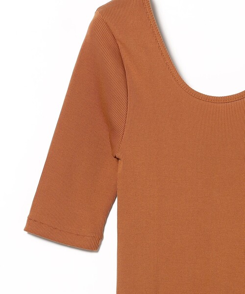 tシャツ 丸胴 テレコ Tシャツ レディース Demi-Luxe BEAMS tシャツ 丸胴 テレコ Tシャツ レディース