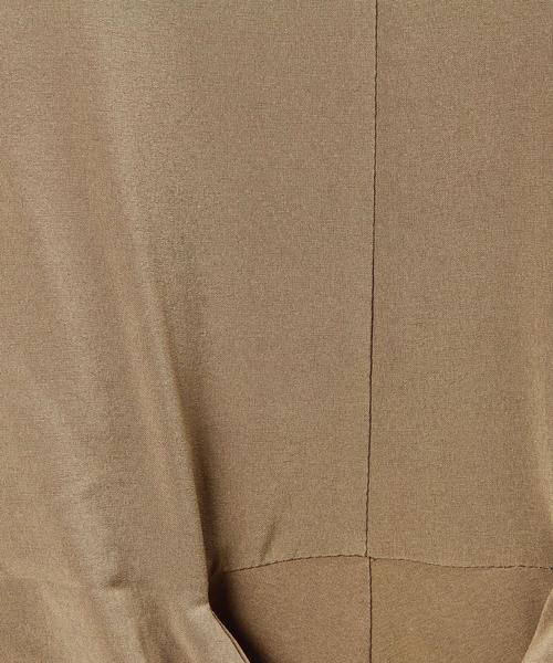 green label relaxing（グリーンレーベルリラクシング）の「CR Pe/Pu F/リボン プルオーバー カットソー ◆（Tシャツ/カットソー・レディース・オフホワイト/オリーブ/ネイビー・フリー）」の8枚目の写真