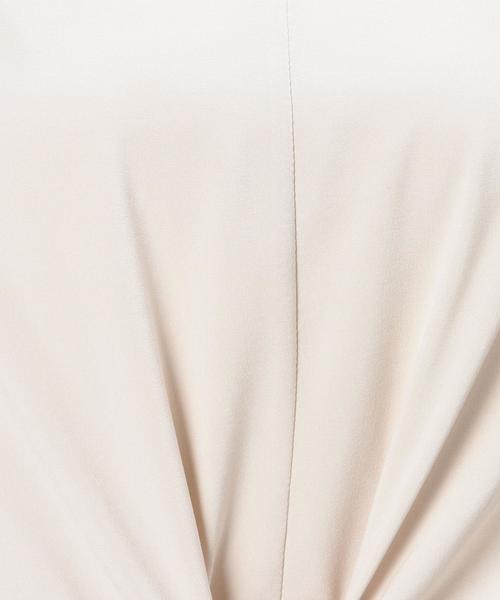 green label relaxing（グリーンレーベルリラクシング）の「CR Pe/Pu F/リボン プルオーバー カットソー ◆（Tシャツ/カットソー・レディース・オフホワイト/オリーブ/ネイビー・フリー）」の11枚目の写真