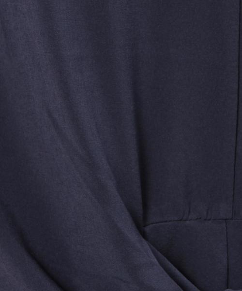 green label relaxing（グリーンレーベルリラクシング）の「CR Pe/Pu F/リボン プルオーバー カットソー ◆（Tシャツ/カットソー・レディース・オフホワイト/オリーブ/ネイビー・フリー）」の5枚目の写真