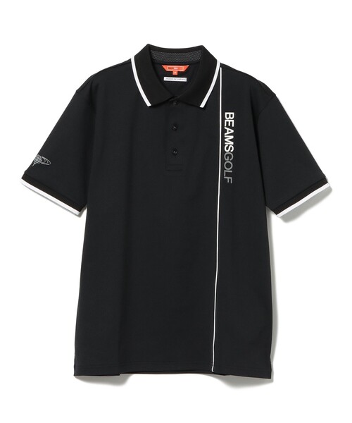BEAMS GOLF ポロシャツ　ブラック　メンズＬ BEAMS GOLF ポロシャツ ブラック メンズL