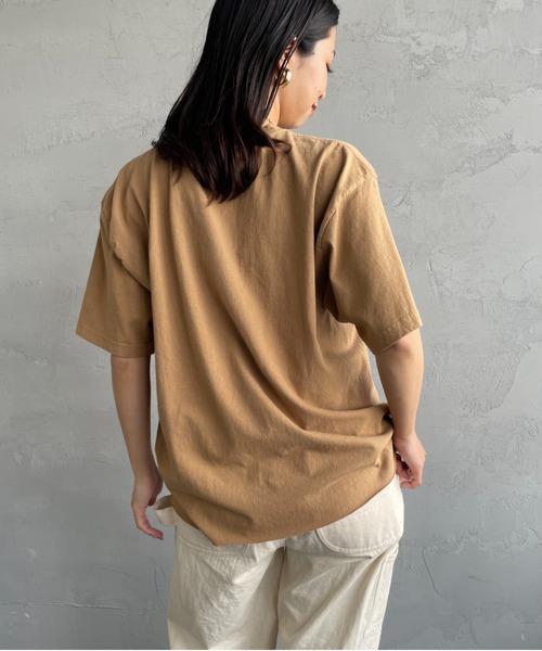 FUNG（ファング）の「[FUNG/ファング] LA.DONUT FRONT カットオフプリントTシャツ（Tシャツ/カットソー・レディース・ベージュ/ホワイト・M）」の22枚目の写真