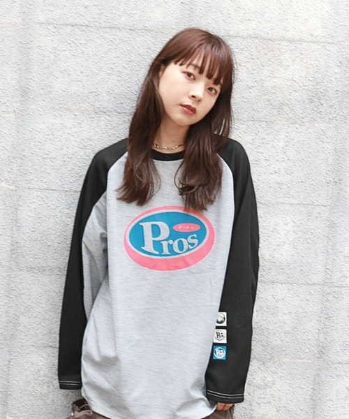 sevens(セブンズ)の「【sevens】Pess配色ロンT(Tシャツ/カットソー・レディース・グレー・FREE)」の4枚目の写真