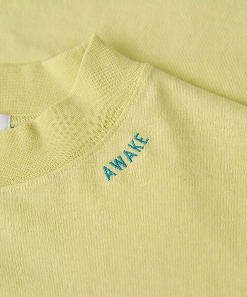 coen(コーエン)の「USAコットンチビ刺繍リピTフレンチスリーブ(Tシャツ/カットソー・レディース・ライラック/ダークグレー/オフホワイト/ライム・L/M)」の15枚目の写真