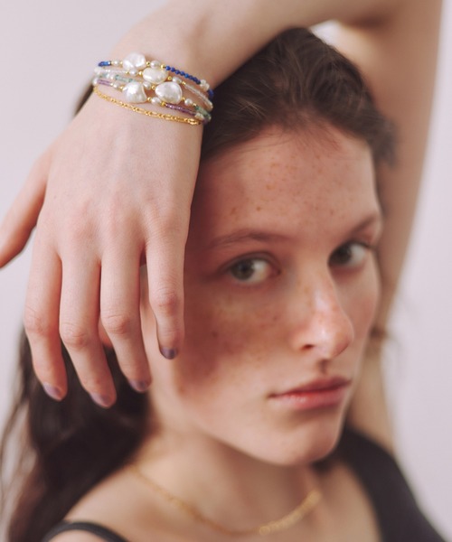 les bonbon(ルボンボン)の「【les bon bon】dreamy bracelet amethyst BOB501(ブレスレット・レディース・パープル・FREE)」の4枚目の写真