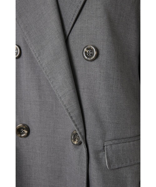 ジャケット・アウター herlipto DoubleBreasted Twill LongBlazer Her lip to（ハーリップトゥー）の「Double Breasted Twill Long