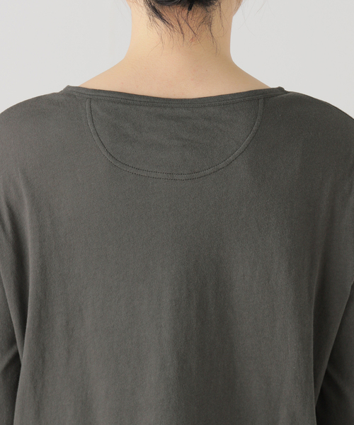 THE GREAT（ザグレイト）の「【THE GREAT/ザ グレート】 THE CROP SLEEP HENLEY（Tシャツ/カットソー・レディース・ブラック系その他・FREE）」の16枚目の写真