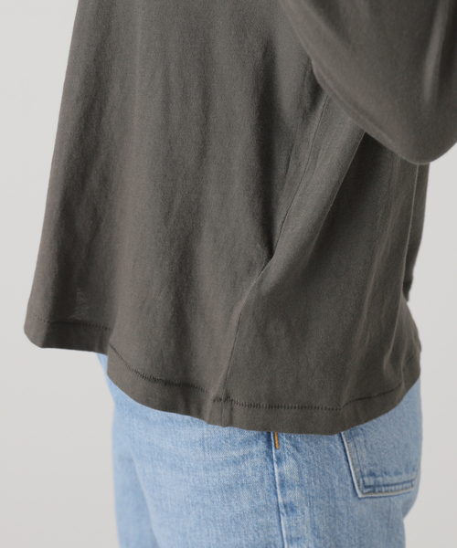 THE GREAT（ザグレイト）の「【THE GREAT/ザ グレート】 THE CROP SLEEP HENLEY（Tシャツ/カットソー・レディース・ブラック系その他・FREE）」の20枚目の写真