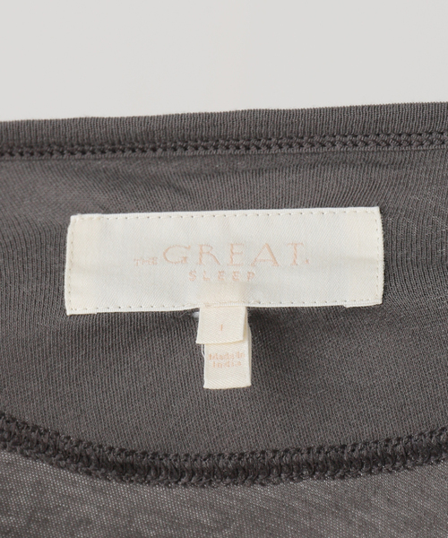 THE GREAT（ザグレイト）の「【THE GREAT/ザ グレート】 THE CROP SLEEP HENLEY（Tシャツ/カットソー・レディース・ブラック系その他・FREE）」の21枚目の写真