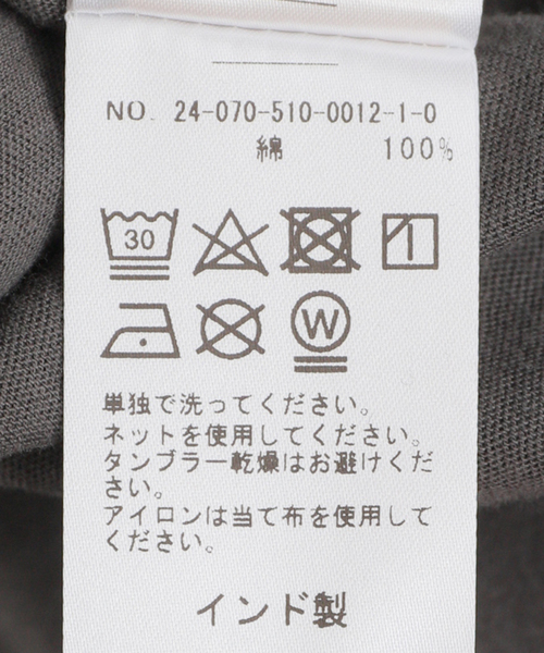 THE GREAT（ザグレイト）の「【THE GREAT/ザ グレート】 THE CROP SLEEP HENLEY（Tシャツ/カットソー・レディース・ブラック系その他・FREE）」の22枚目の写真