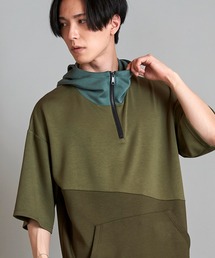【NO ID.】Changing Half Zip Parka / チェンジング ハーフ ジップ パーカ