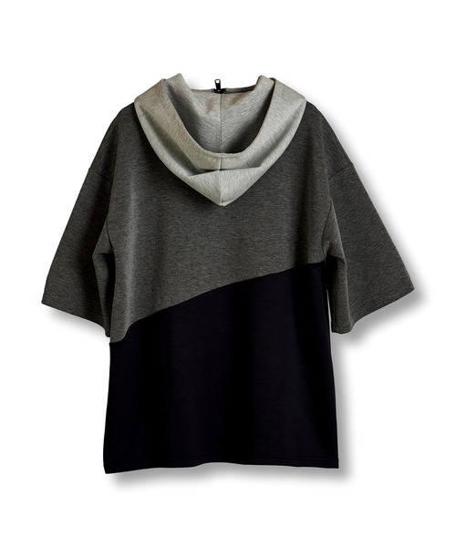 NO ID.(ノーアイディ)の「【NO ID.】Changing Half Zip Parka / チェンジング ハーフ ジップ パーカ(パーカー・メンズ・ネイビー/グレー/カーキ・ONE SIZE)」の14枚目の写真