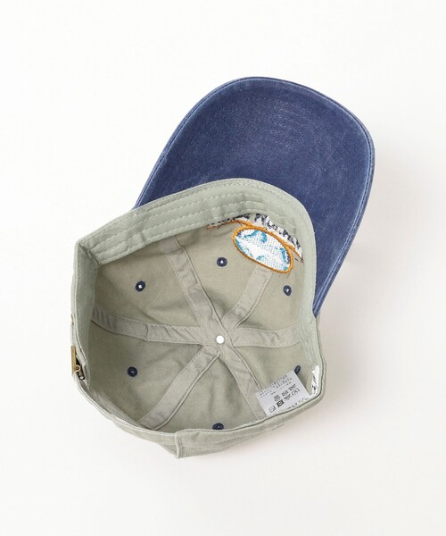 BEAMS BOY(ビームスボーイ)の「AMERICAN LOCAL SOUVENIR / ベースボール キャップ(キャップ・レディース・グリーン/ブルー・ONE SIZE)」の6枚目の写真