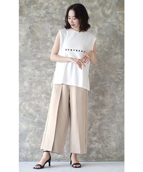 セール】セミワイド センタータックパンツ（その他パンツ）｜zootie